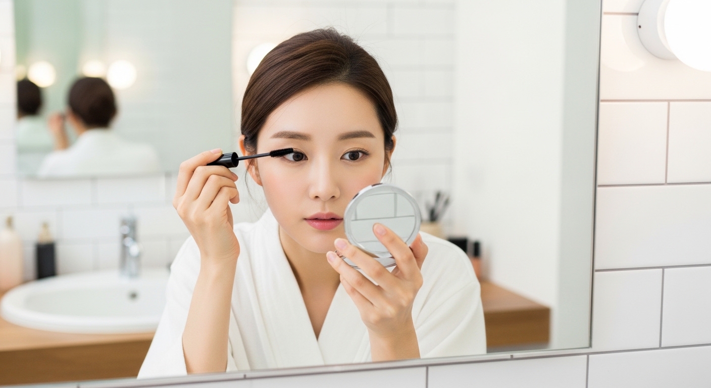 아이크림 및 마스카라에 포함된 향료와 방부제 성분 분석 이미지