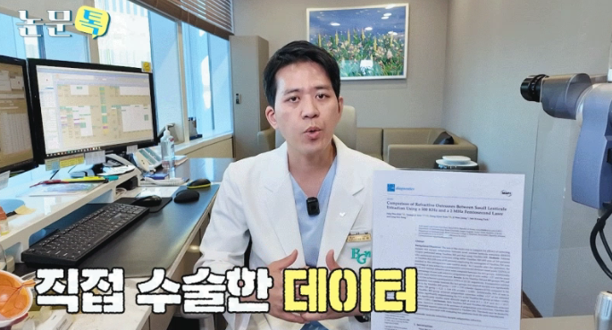 맞춤형 난시 교정 및 안구 굴절 상태 측정을 통한 스마일라식 수술 설계