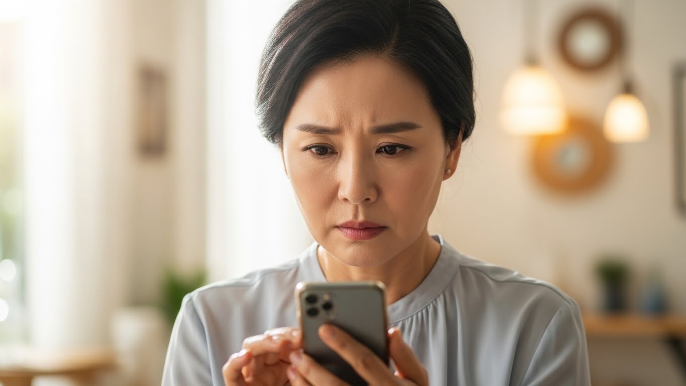 노안 증상 검색