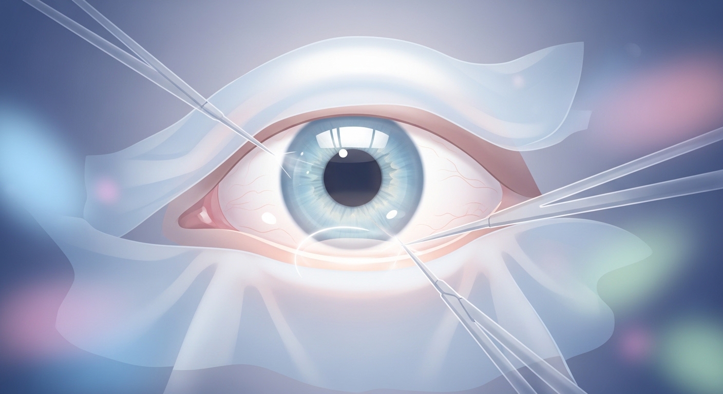 스마일라식 수술 시 눈을 편안하게 고정해주는 의료용 기구 스펙큘럼