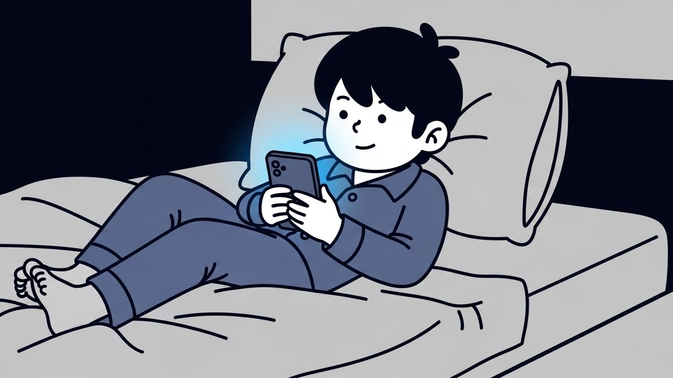 스마일라식 수술 후 스마트폰 사용 시 발생하는 눈의 피로와 건조함 주의 안내