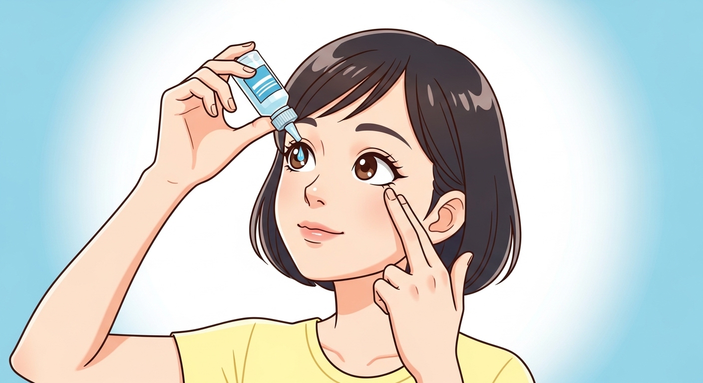 스마일라식 수술 전 주사 없이 안약으로 편안하게 눈 마취를 진행하는 밝은눈안과 잠실본점 의료진