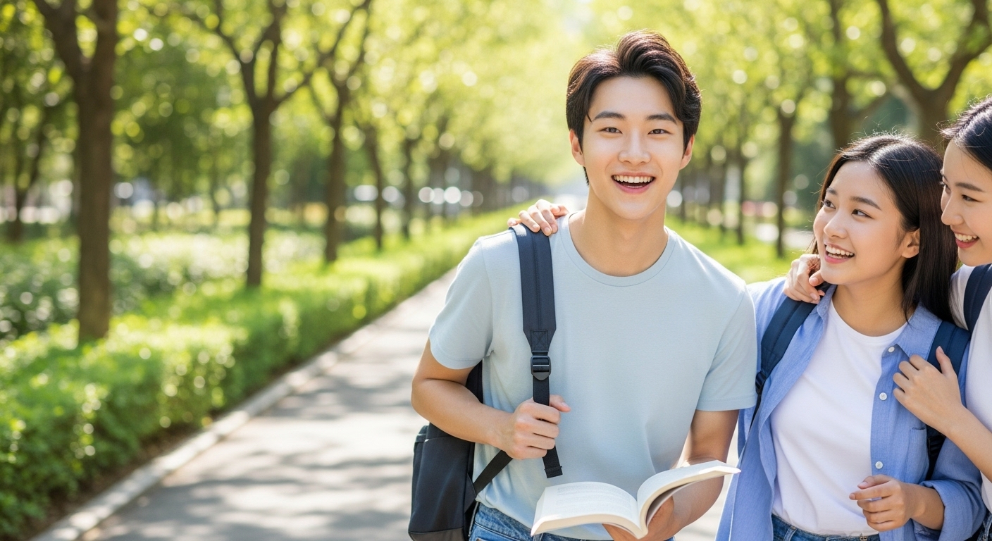 각막이 얇아 고민하던 환자가 검사 결과를 토대로 적합한 수술법을 안내받고 안심하는 상담 장면