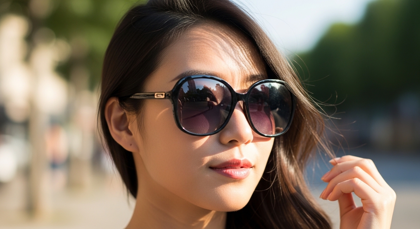 라섹 수술 후 눈부심 완화를 위해 선글라스를 착용하고 인공눈물로 눈을 관리하는 방법