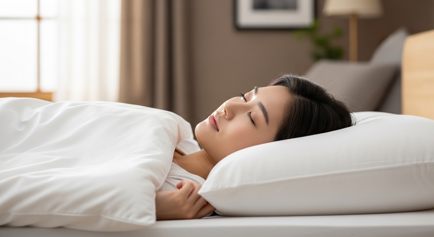 시력교정술 후 정기적인 안과 검진과 안약 사용을 통한 체계적인 사후 관리 모습