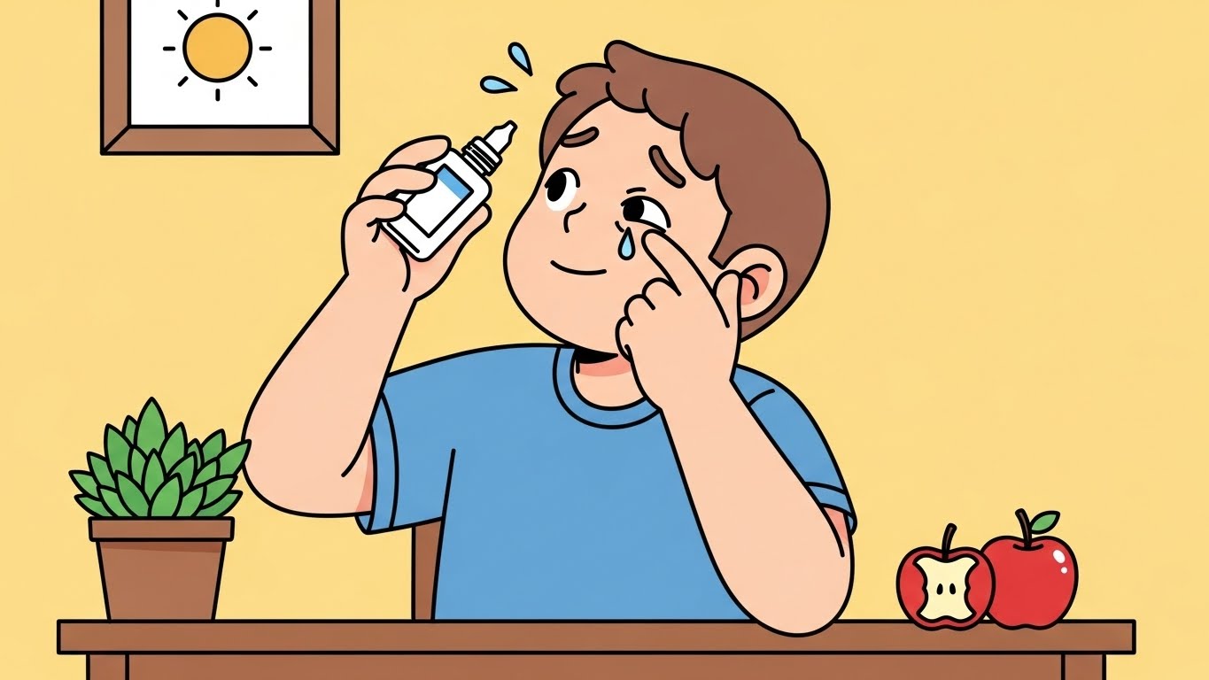 수술 직후 회복을 위해 올바르게 안약을 점안하는 방법 안내