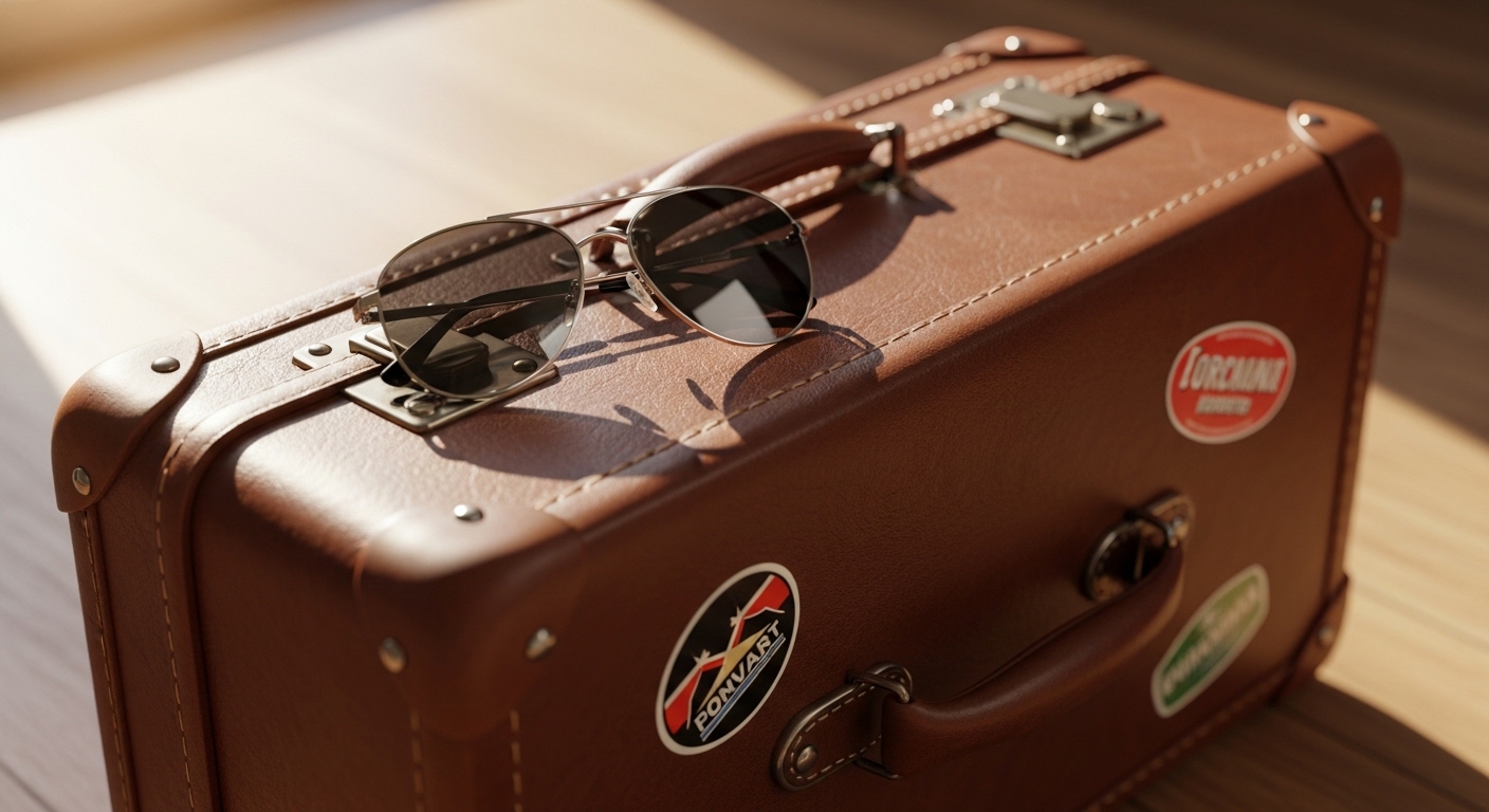 스마일라식 후 여행 시 필수 준비물인 선글라스와 인공눈물 체크리스트