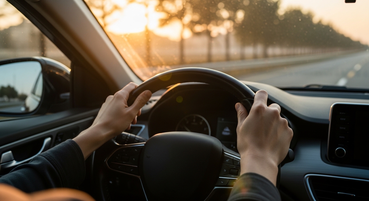 라섹 후 3일간 운전 금지 및 주차별 단계적 야간 운전 복귀 계획