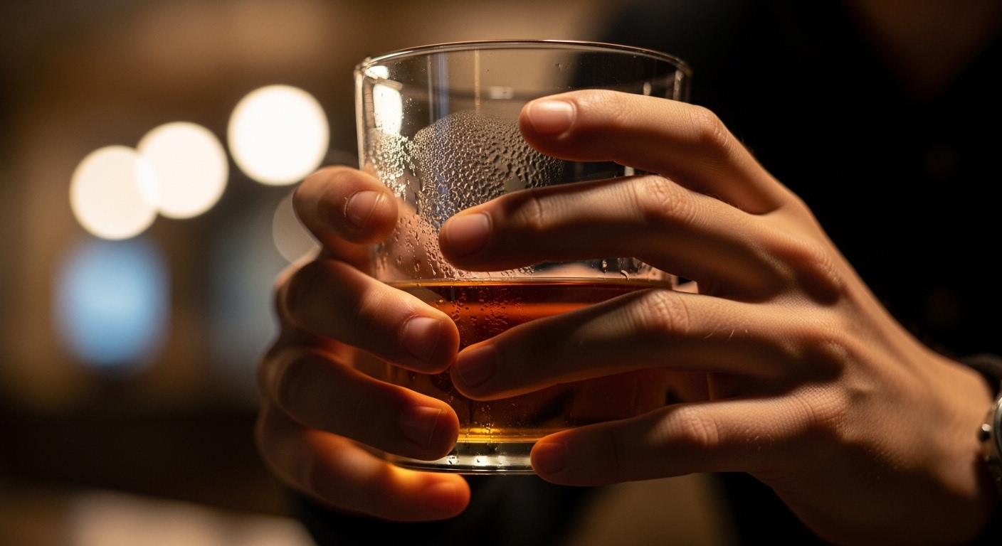 수술 후 음주로 인해 안압이 오르고 안구건조증이 심해지거나 무의식적으로 눈을 비비게 되는 위험성을 설명하는 안내