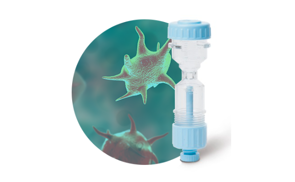 원심분리기를 통해 고객의 혈액에서 혈소판 성분을 정밀하게 분리하는 과정