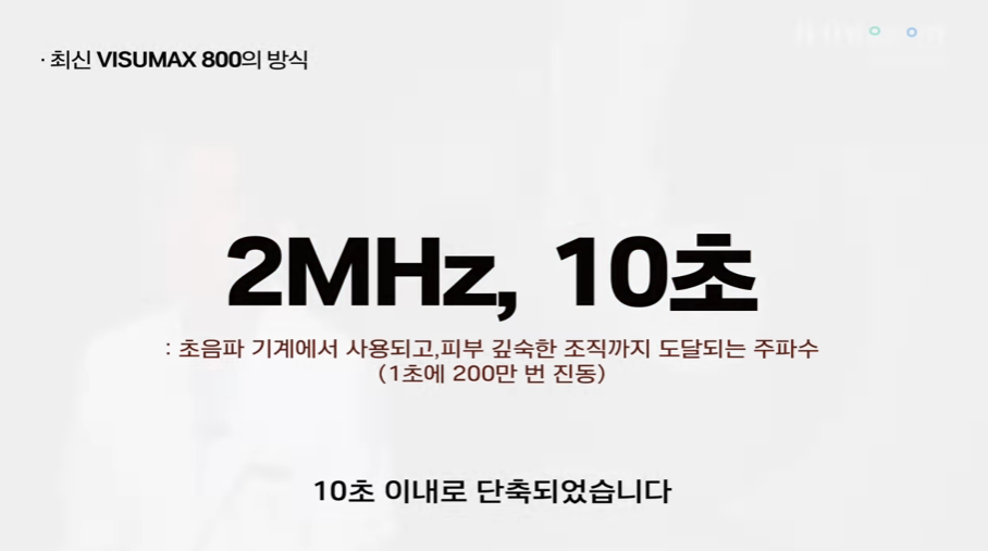 레이저 조사시간 단축으로 각막 부담을 줄인 스마일프로
